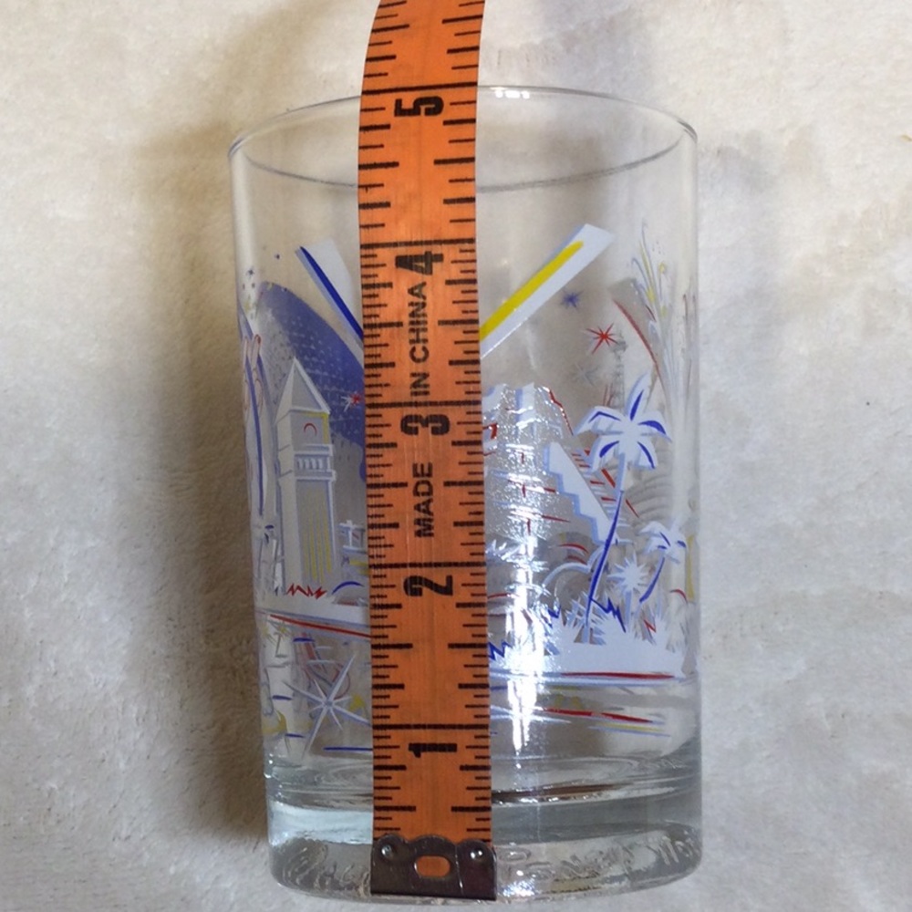 DISNEY McDonalds Anniversary Glasses 4 Count Vintage Mickey Goofy Donald Duck - Picture 15 of 16
